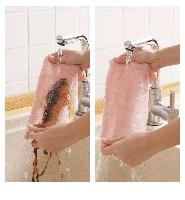 Set of 10 Microfiber Cleaning Towels – Ultra-Absorbent Lint-Free Cloths for Home, Car &amp; Kitchen
