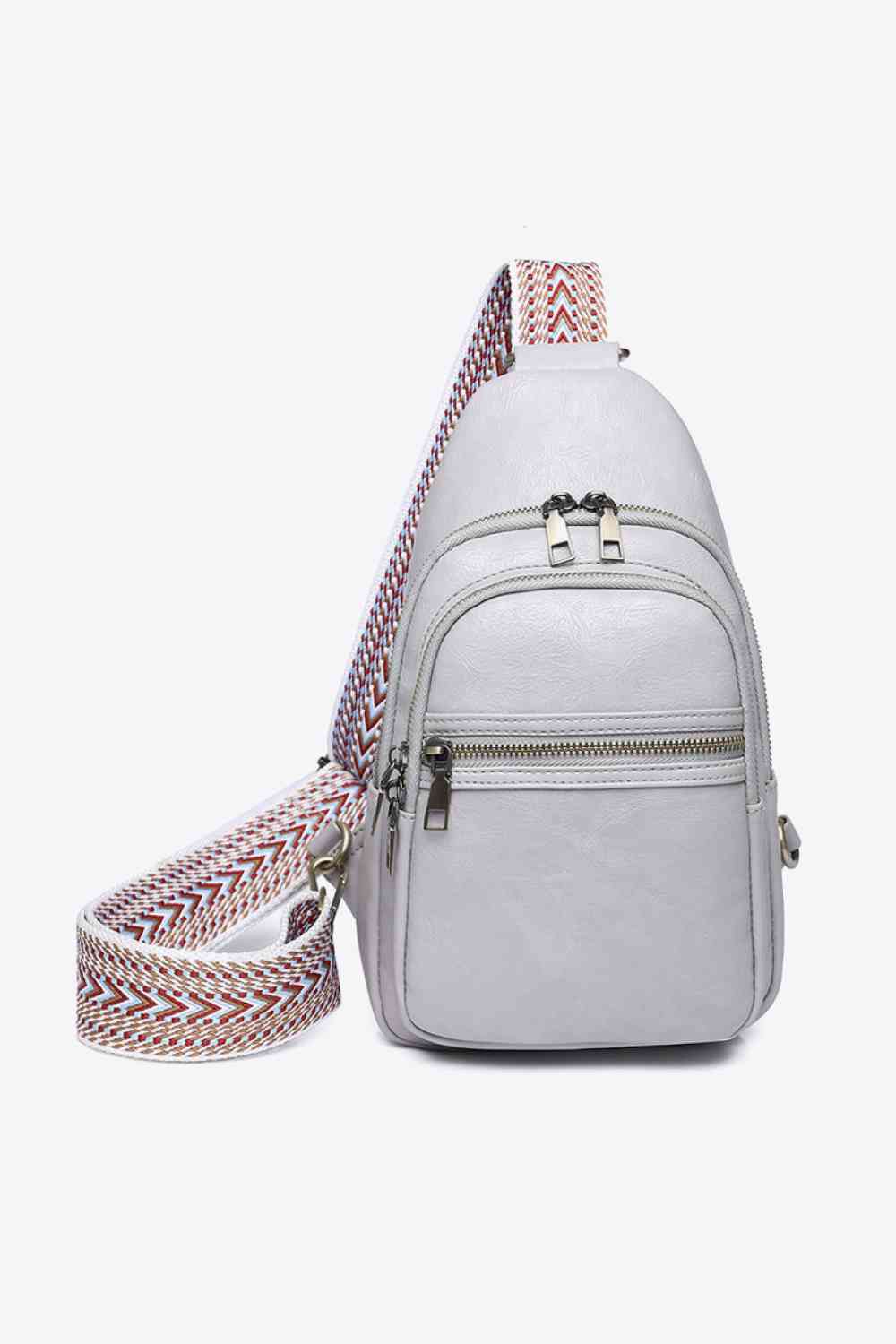 Adored Vegan Leather Sling Bag – Eco-Friendly Adjustable Crossbody Bag for Women