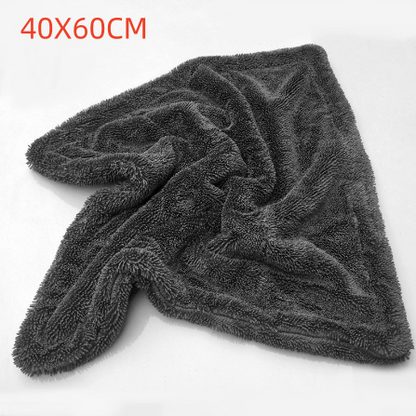Microfiber Car Wash Towel – Scratch-Free Streak-Free Highly Absorbent Auto Detailing Cloth 40x40cm