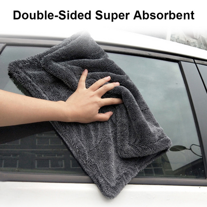 Microfiber Car Wash Towel – Scratch-Free Streak-Free Highly Absorbent Auto Detailing Cloth 40x40cm