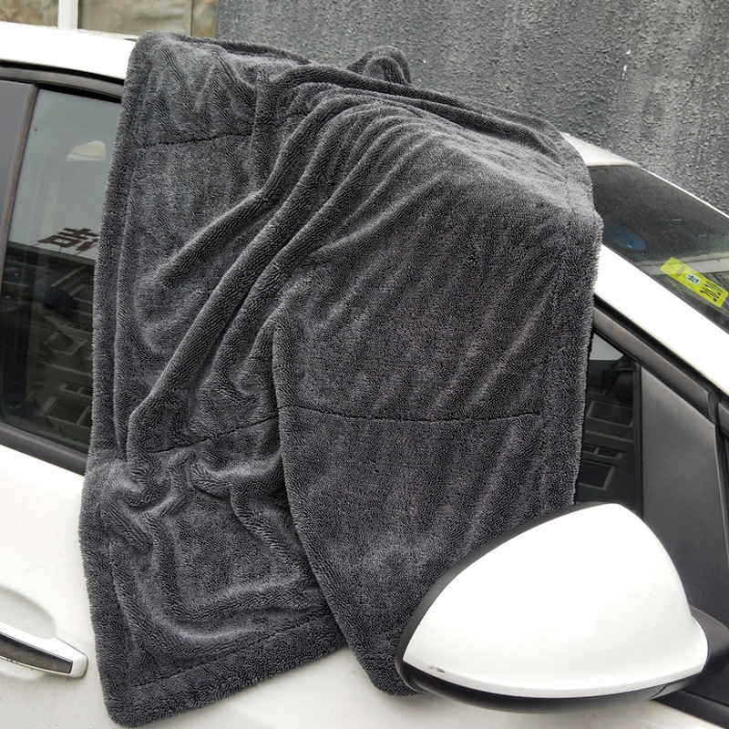 Microfiber Car Wash Towel – Scratch-Free Streak-Free Highly Absorbent Auto Detailing Cloth 40x40cm