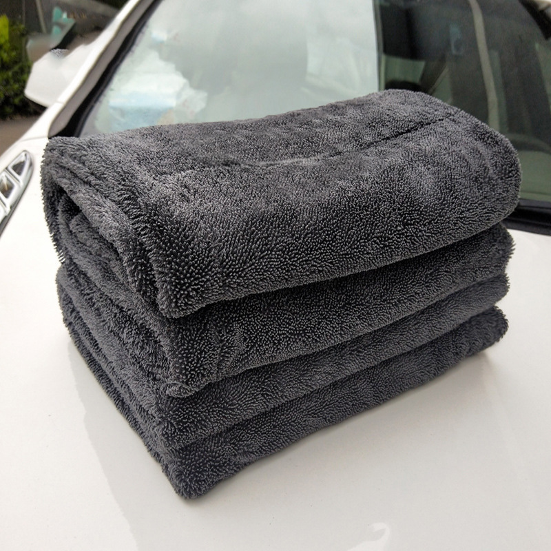 Microfiber Car Wash Towel – Scratch-Free Streak-Free Highly Absorbent Auto Detailing Cloth 40x40cm