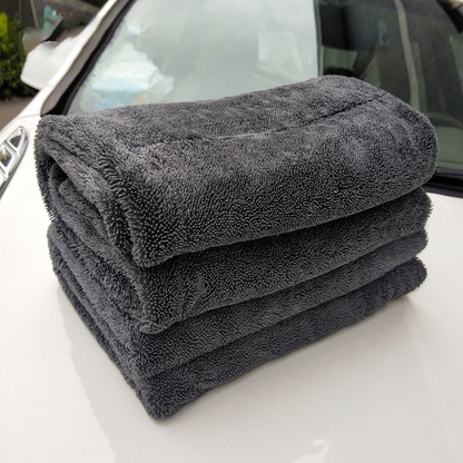 Microfiber Car Wash Towel – Scratch-Free Streak-Free Highly Absorbent Auto Detailing Cloth 40x40cm