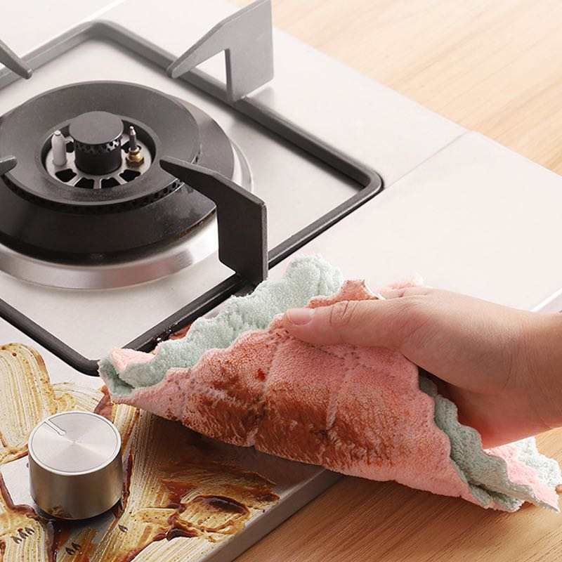 Set of 10 Microfiber Cleaning Towels – Ultra-Absorbent Lint-Free Cloths for Home, Car &amp; Kitchen